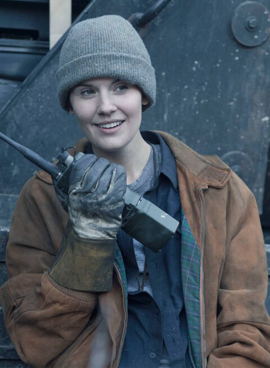 Fear the Walking Dead Maggie Grace Brown Suede Jacket
