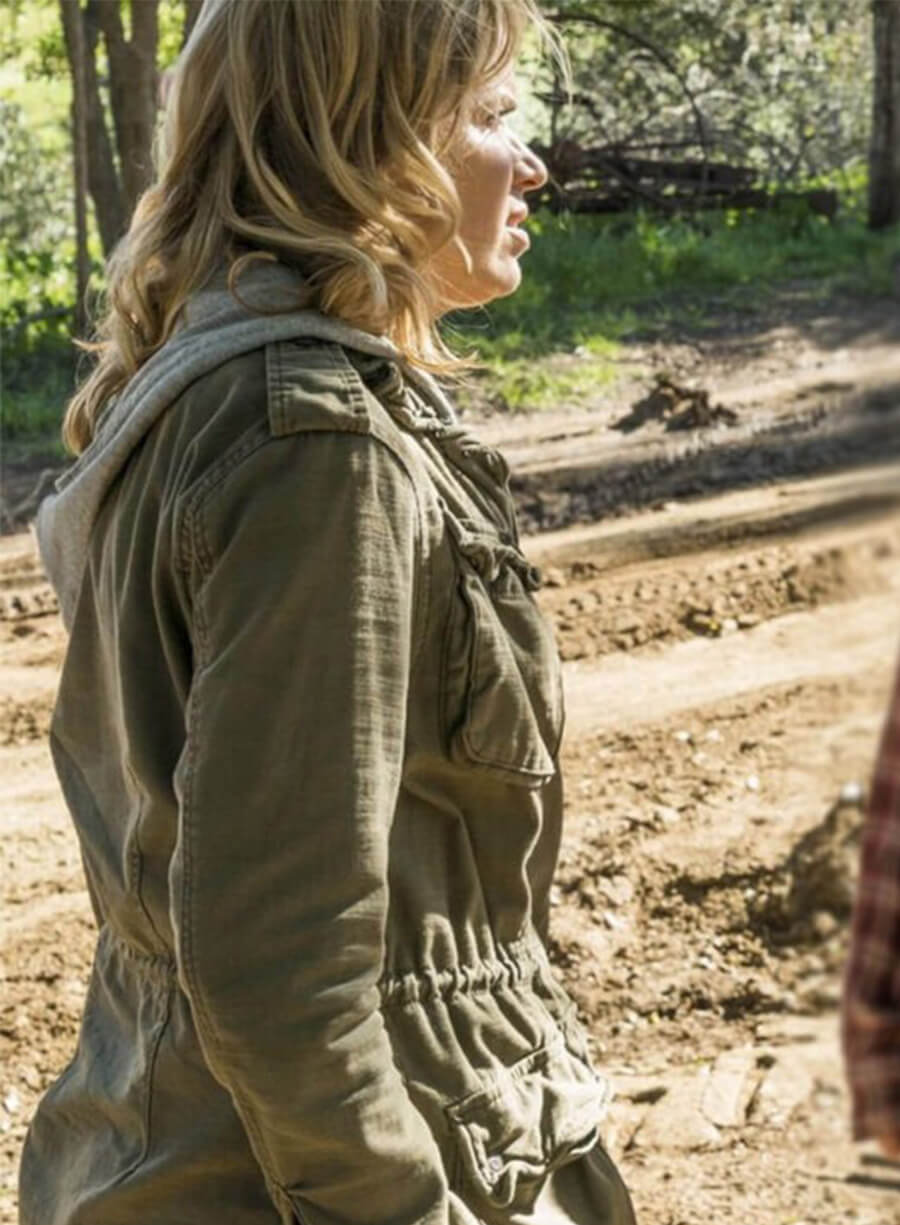 Fear the Walking Dead Military Madison Green Jacket