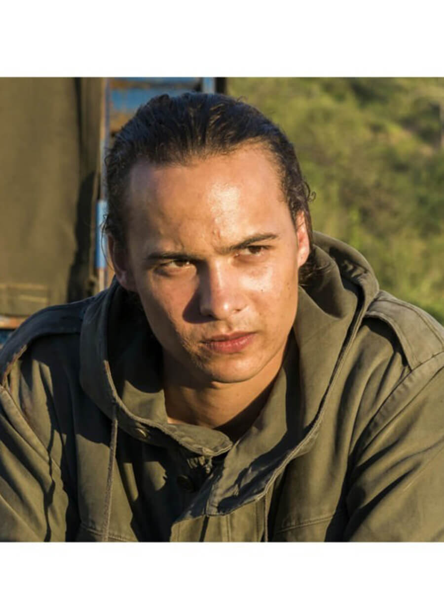 Fear the Walking Dead Military Nick Clark Green Jacket