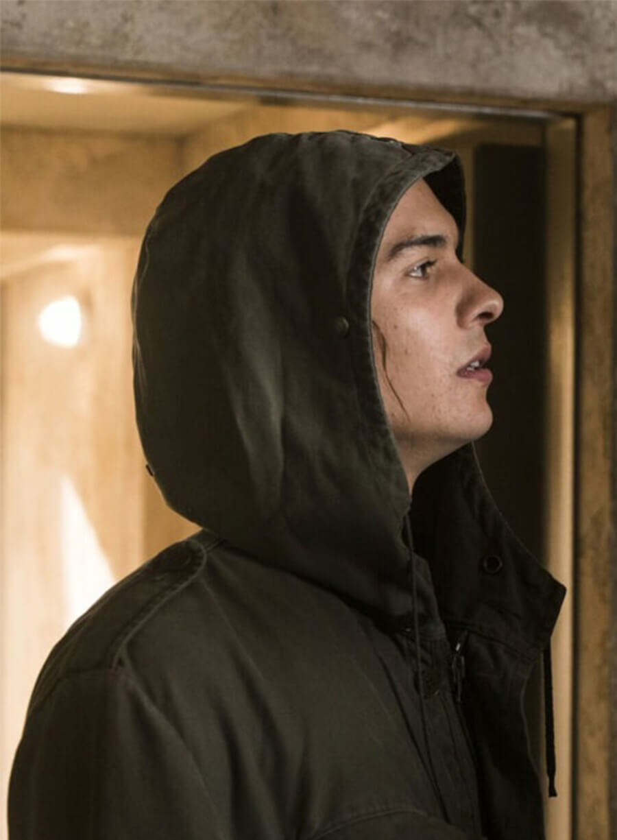Fear the Walking Dead Military Nick Clark Green Jacket