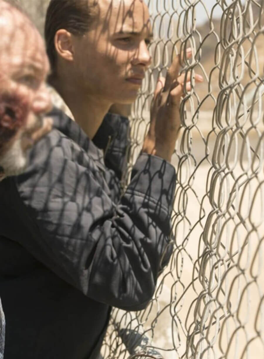 Fear the Walking Dead Nick Clark Blue Jacket