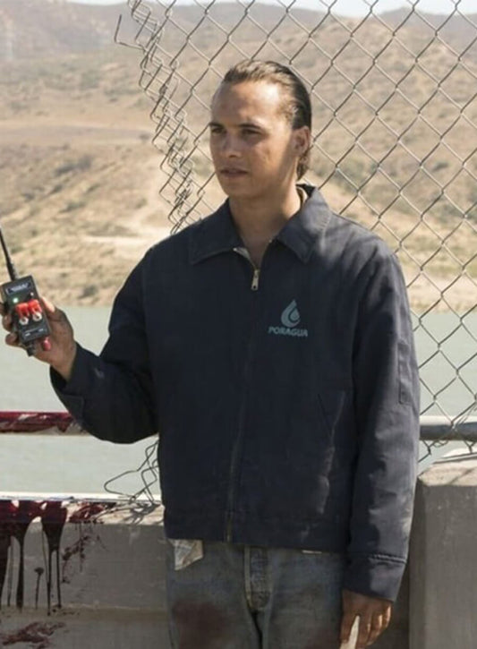 Fear the Walking Dead Nick Clark Blue Jacket