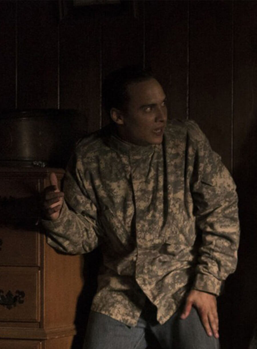 Fear the Walking Dead Nick Clark Military Camouflage Jacket