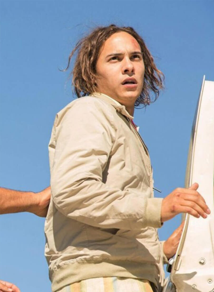 Fear the Walking Dead Offwhite Nick Clark Jacket