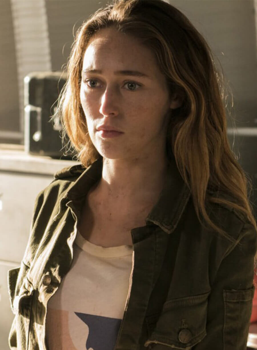 Fear the Walking Dead S03 Alicia Clark Green Jacket