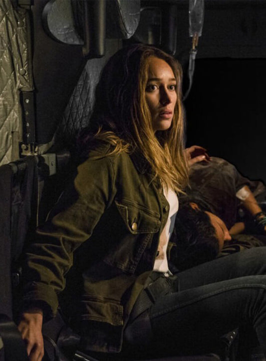 Fear the Walking Dead S03 Alicia Clark Green Jacket