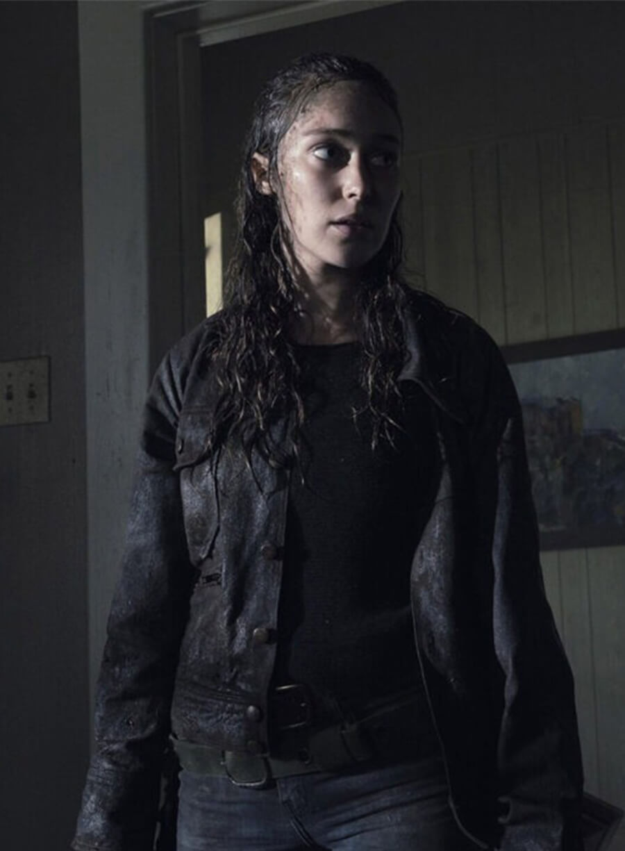 Fear the Walking Dead S04 Alicia Clark Black Jacket
