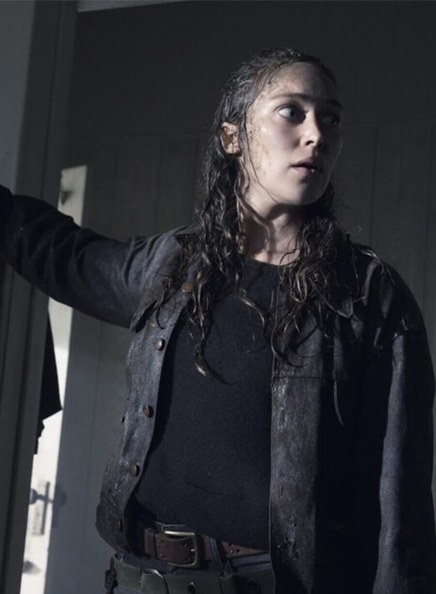Fear the Walking Dead S04 Alicia Clark Black Jacket