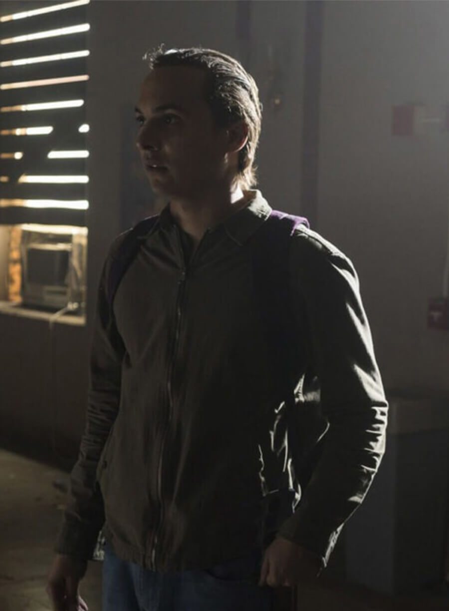 Fear the Walking Dead S04 Nick Clark Green Jacket