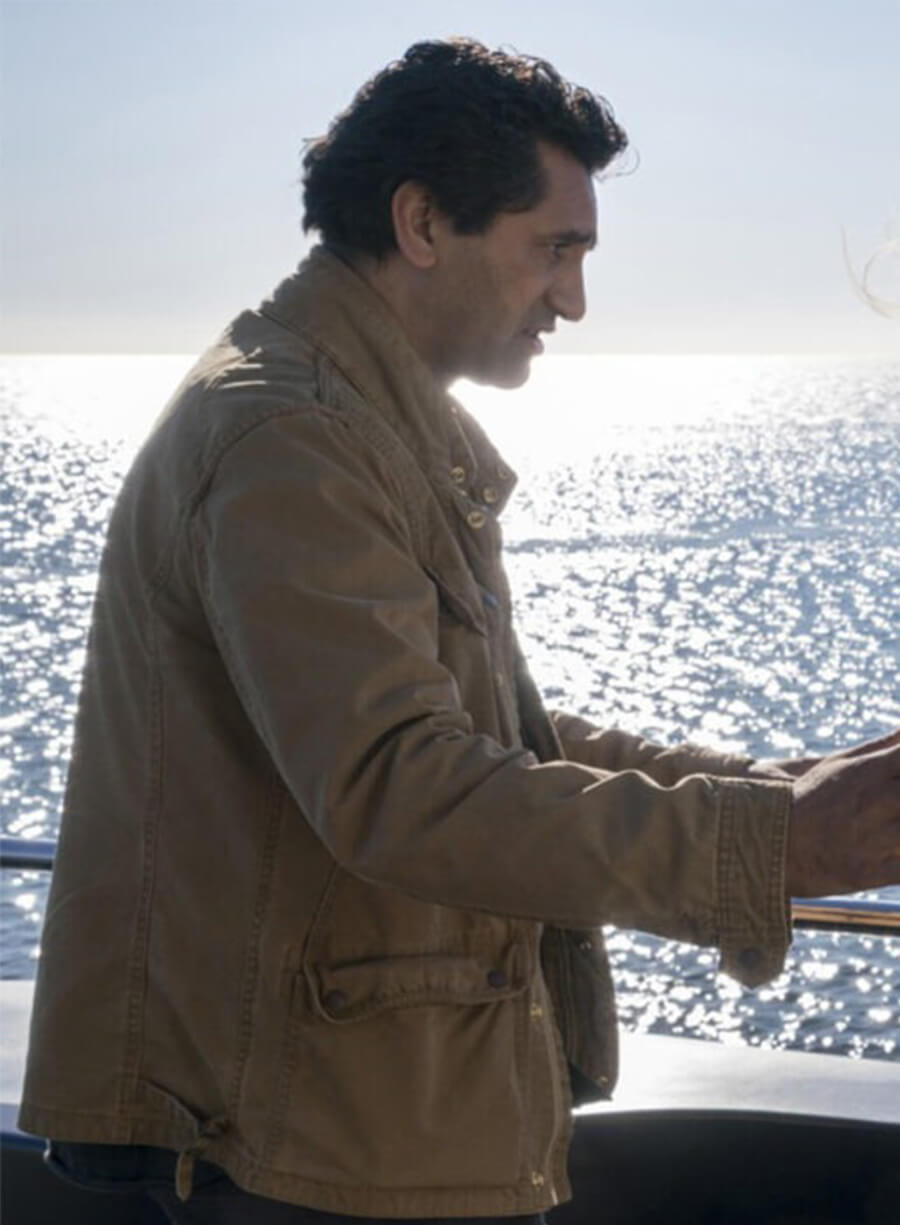 Fear the Walking Dead Travis Manawa Brown Cotton Jacket