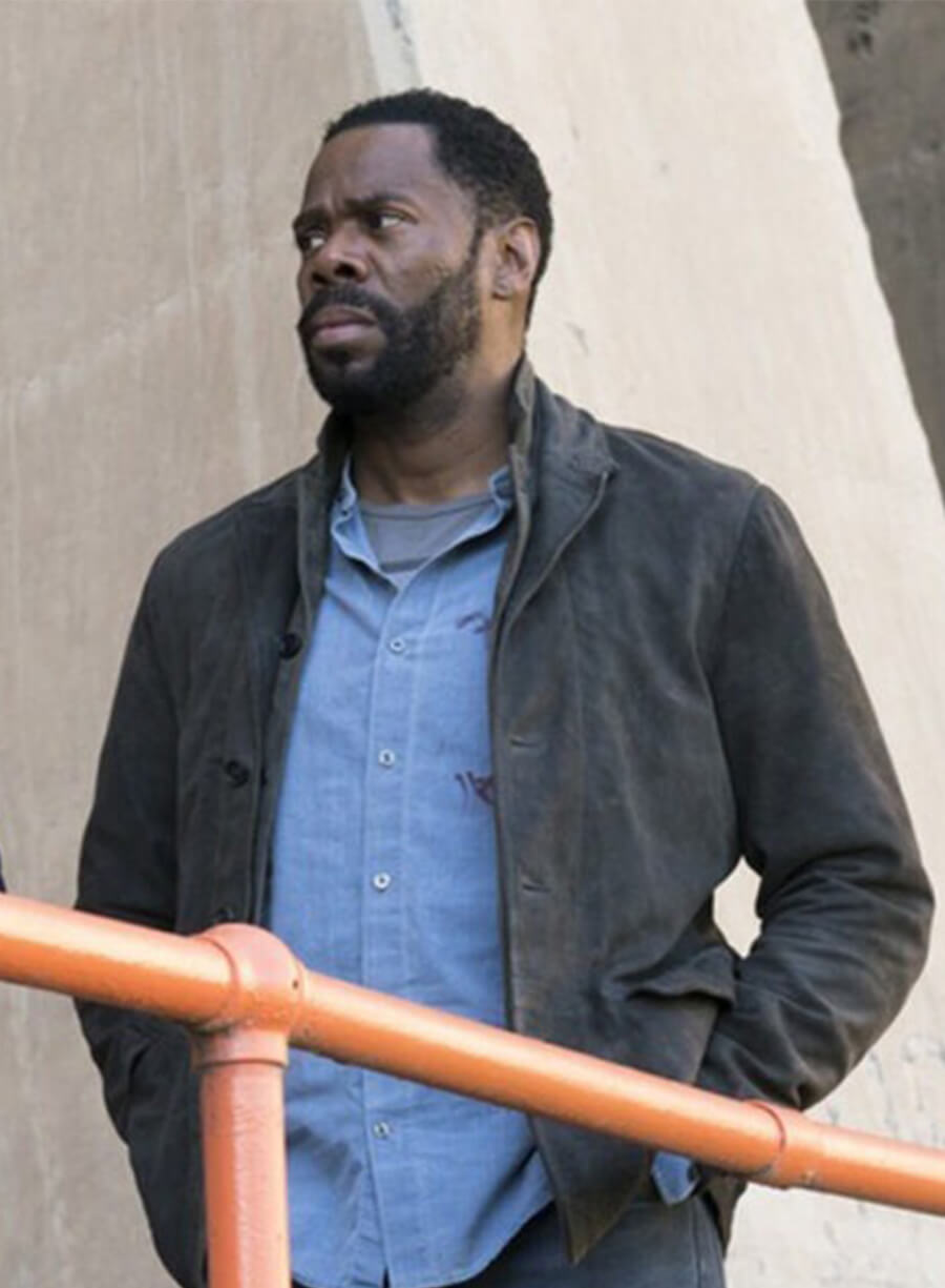 Fear the Walking Dead Victor Strand Black Jacket