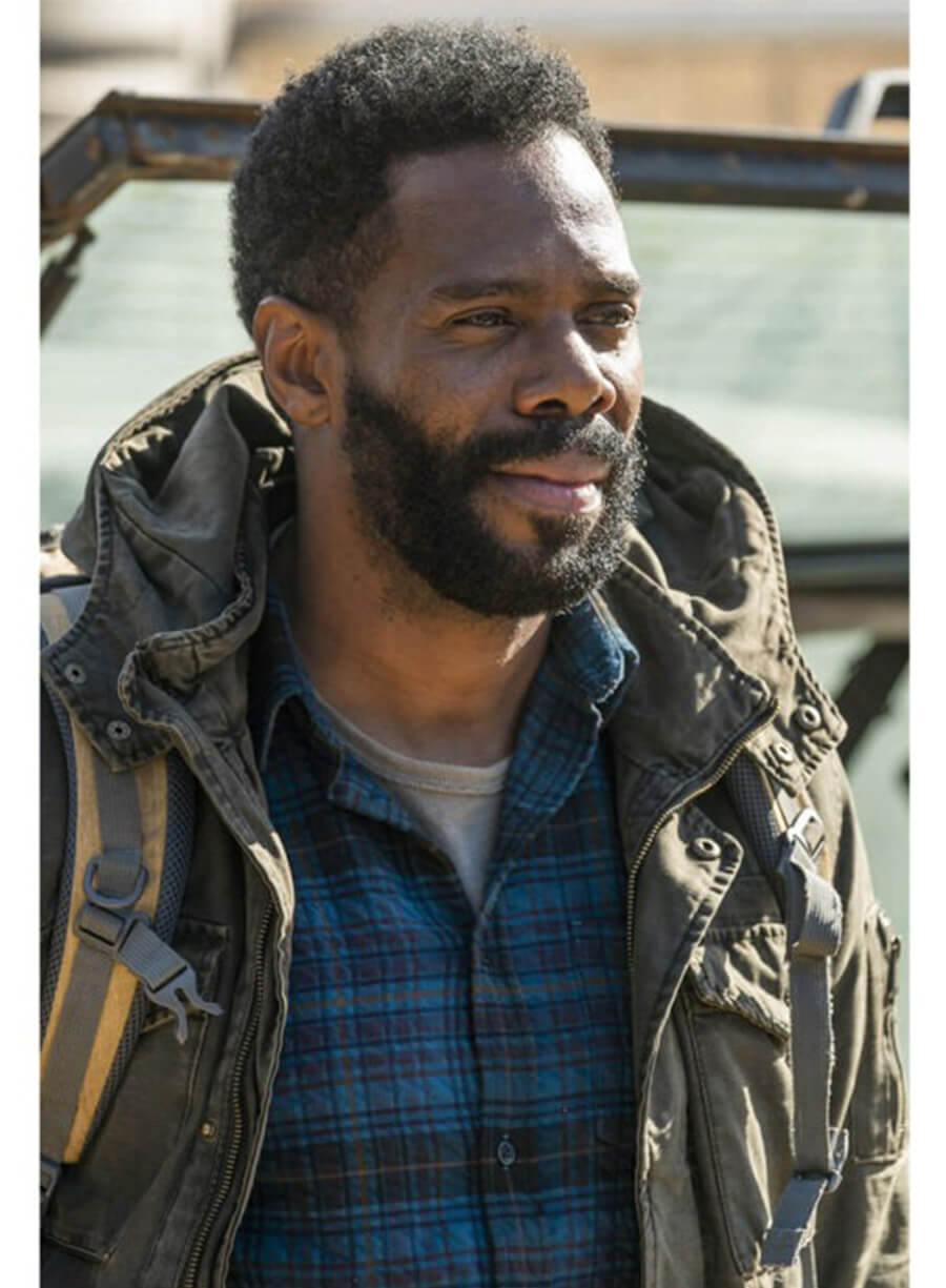Fear the Walking Dead Victor Strand Brown Jacket