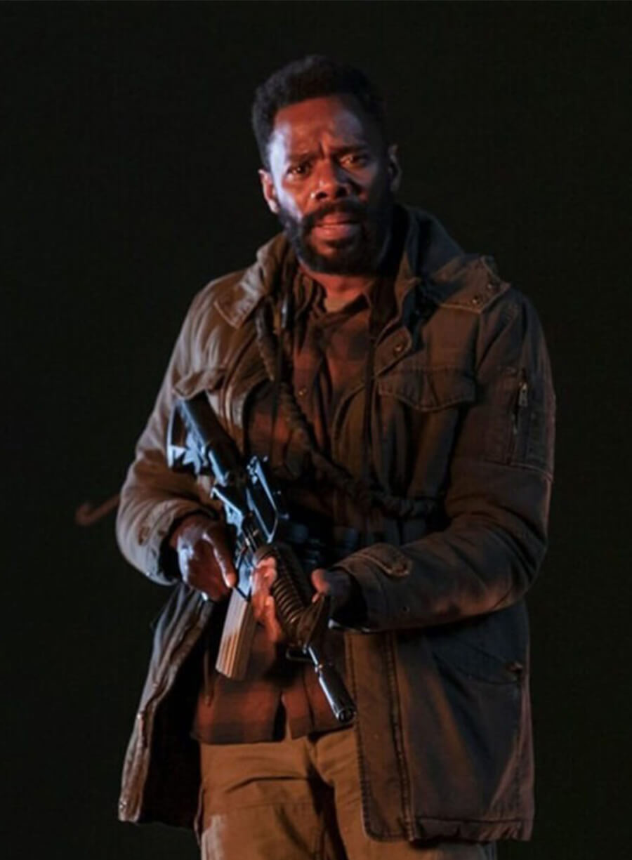 Fear the Walking Dead Victor Strand Brown Jacket