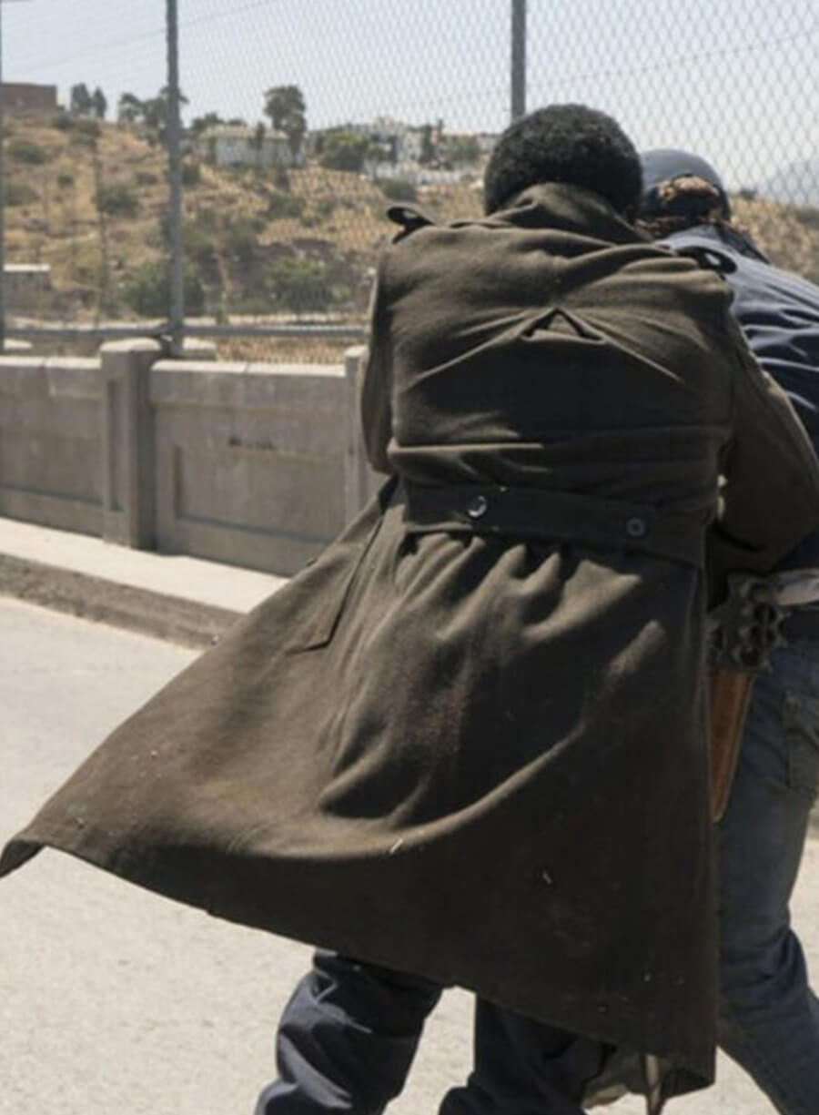 Fear the Walking Dead Victor Strand Wool Coat