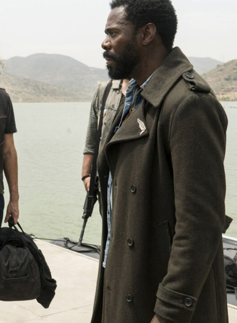 Fear the Walking Dead Victor Strand Wool Coat