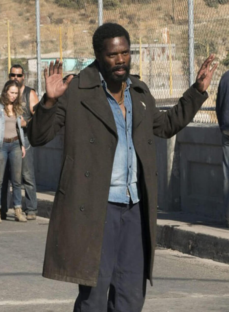 Fear the Walking Dead Victor Strand Wool Coat