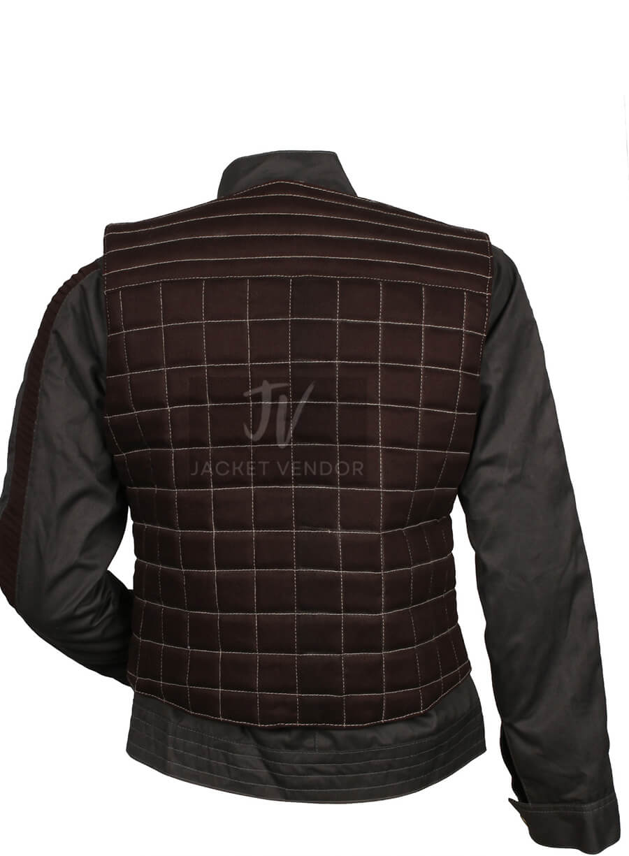 Felicity jones Rogue One Star Wars Jyn Erso Vest Jacket
