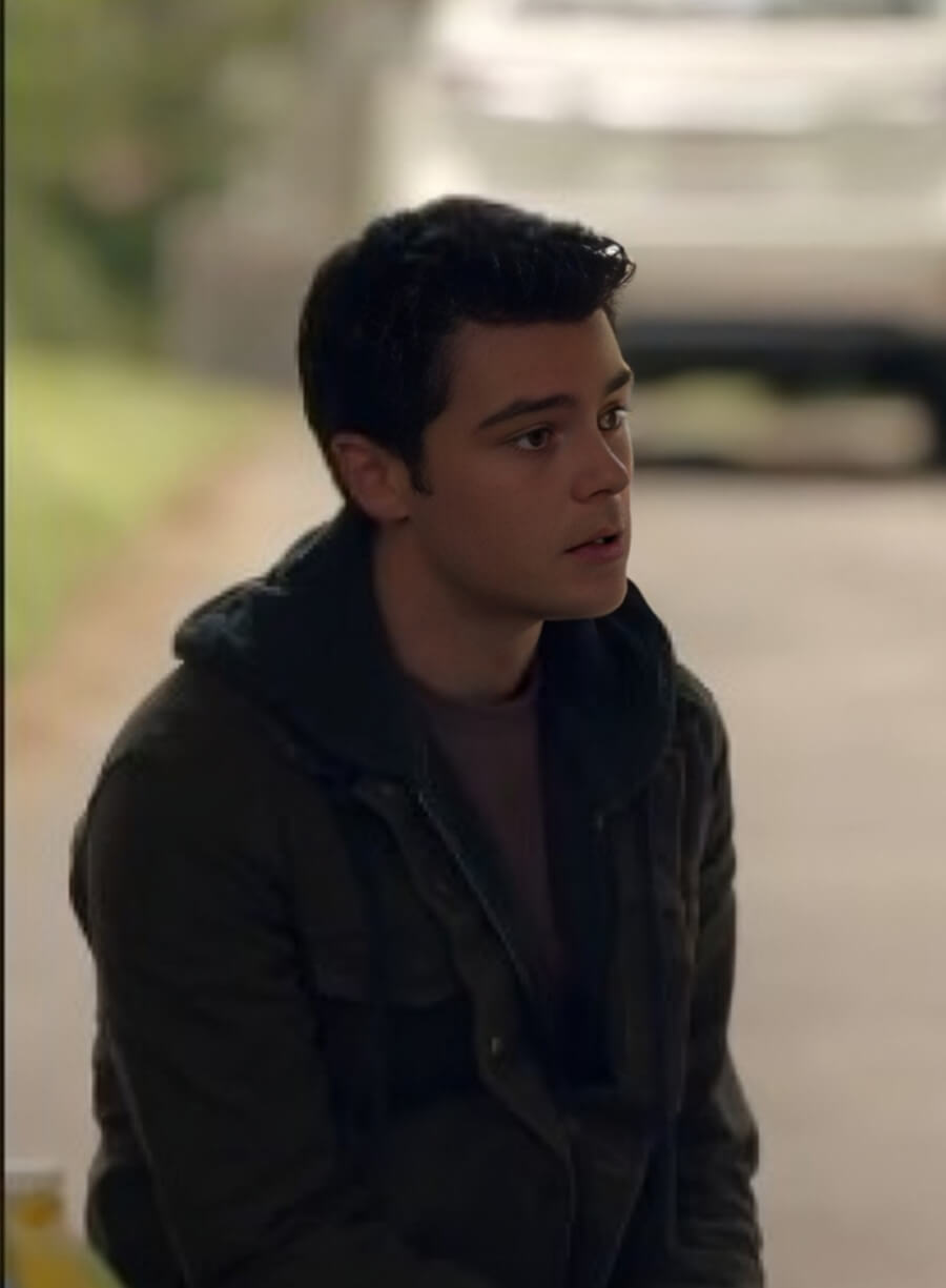 Felix Mallard Ginny & Georgia Marcus Baker Brown Jacket
