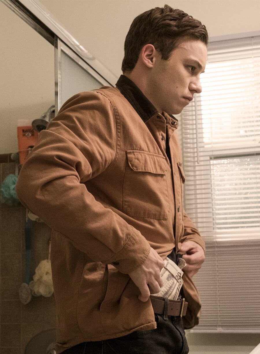 Finn Cole Animal Kingdom S04 Joshua J Cody Brown Jacket