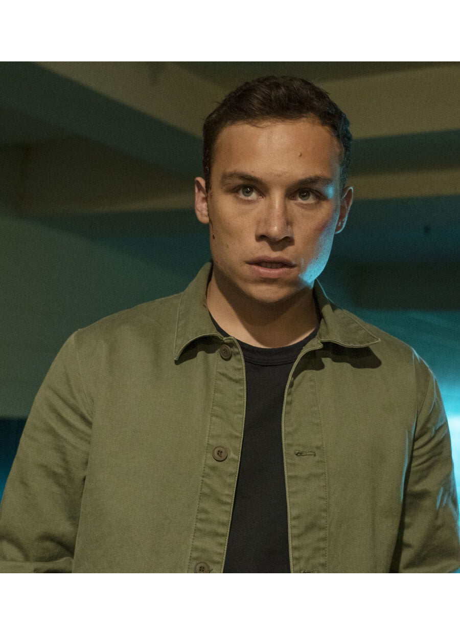 Finn Cole Animal Kingdom S04 Joshua J Cody Green Jacket