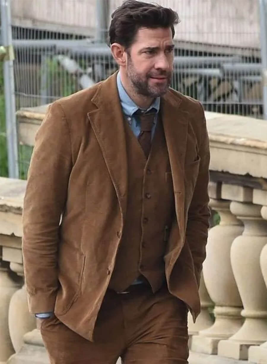Fountain of Youth 2025 John Krasinski Luke Brown Blazer