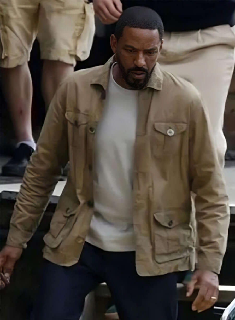 Fountain Of Youth 2025 Laz Alonso  Patrick Murphy Beige Jacket