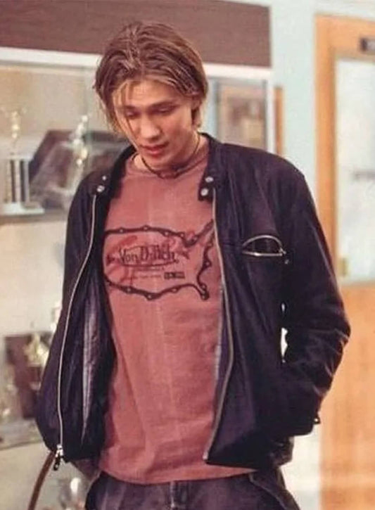 Freakier Friday 2025 Chad Michael Jack Black Leather Jacket