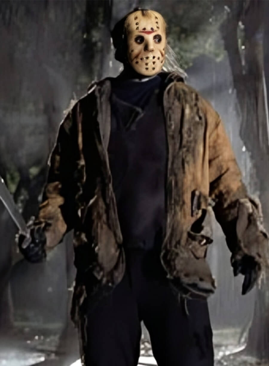 Friday the 13th: Blood Loss 2025 Jason Voorhees Damage Jacket