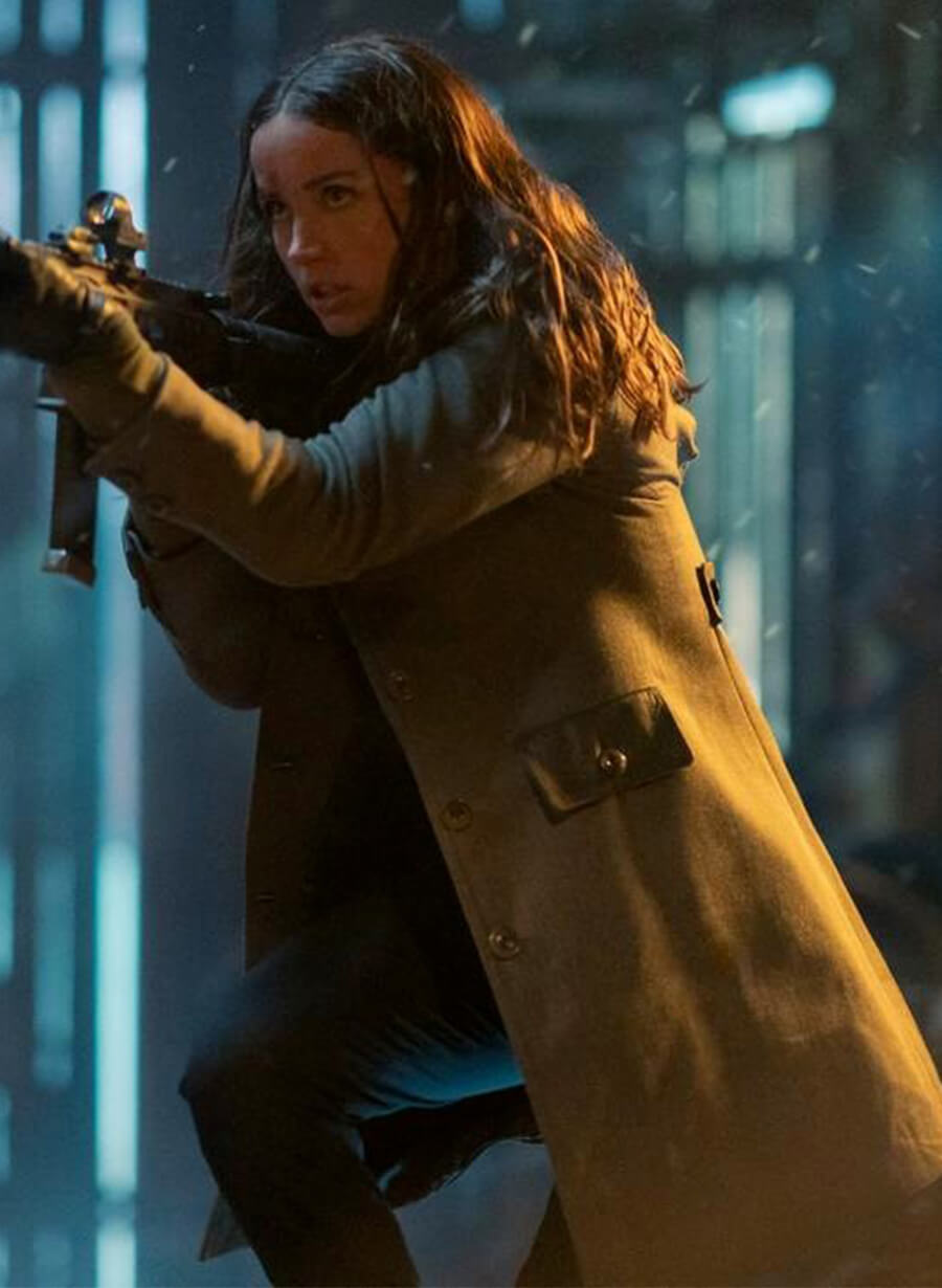 From the World of John Wick: Ballerina Ana De Armas Eve Coat