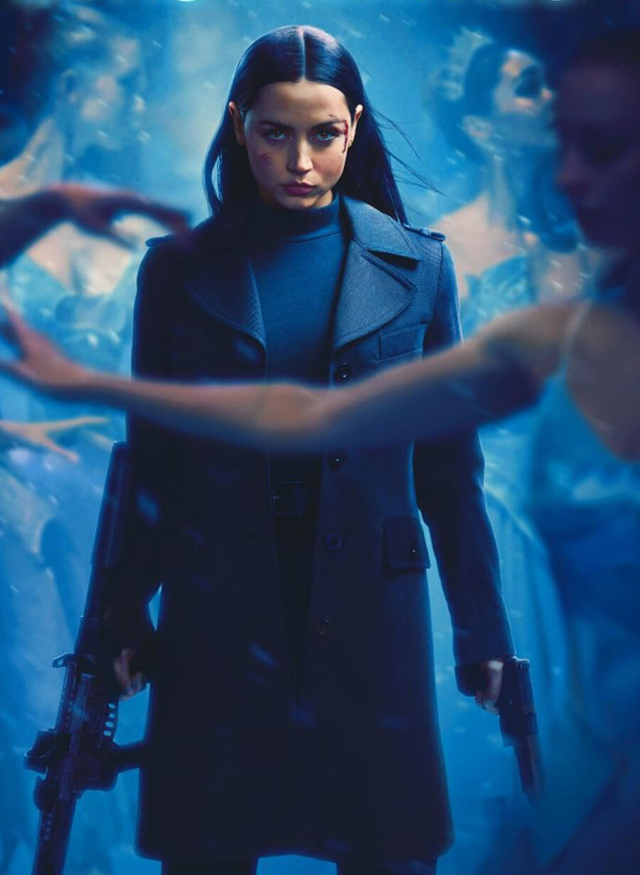 From the World of John Wick: Ballerina Ana De Armas Eve Coat