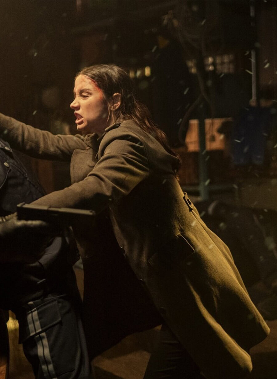 From the World of John Wick: Ballerina Ana De Armas Eve Coat