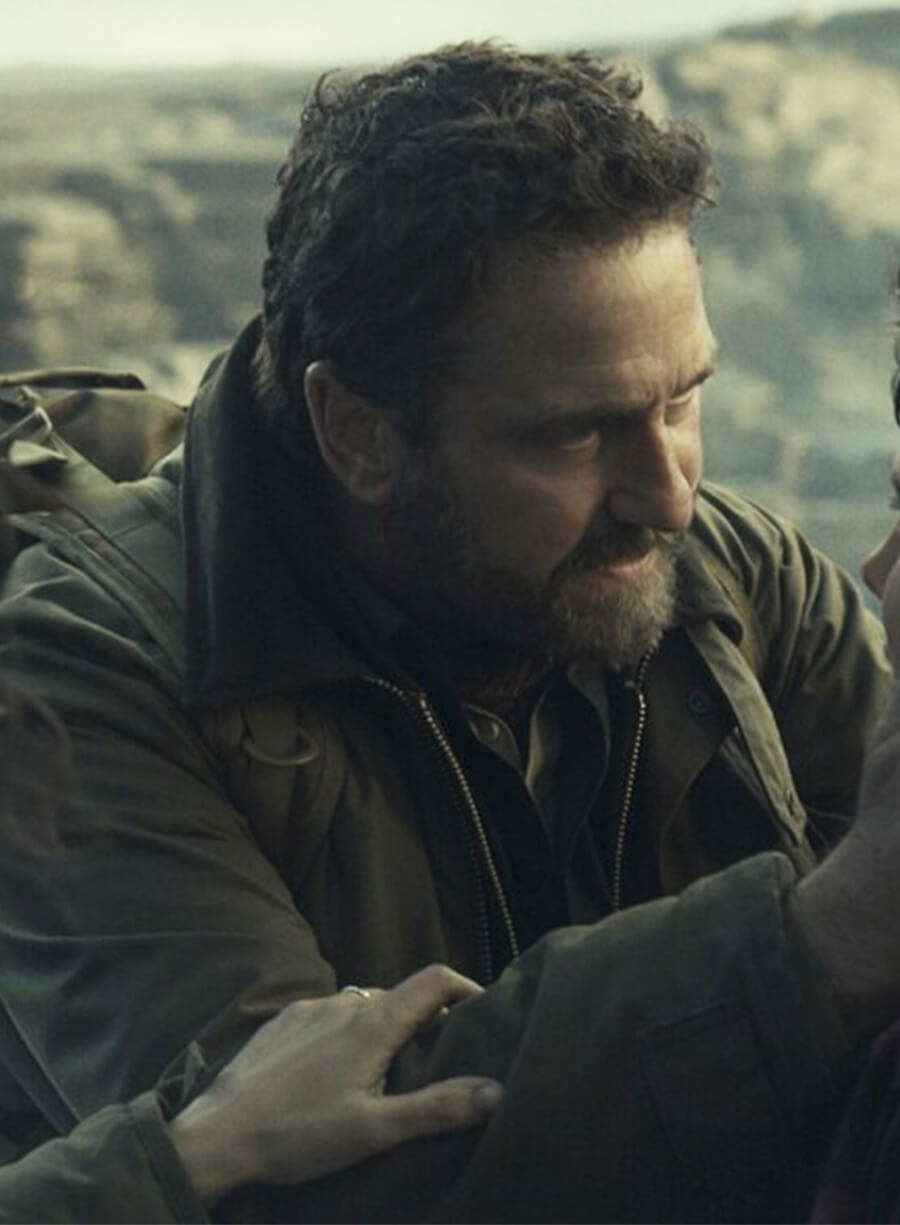 Gerard Butler Greenland 2 Migration John Garrity Jacket