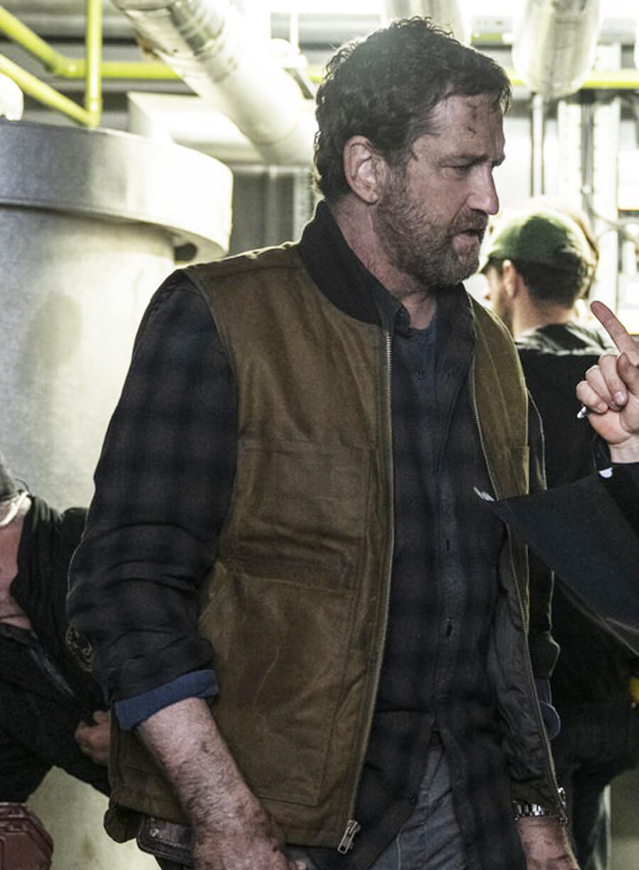 Gerard Butler Greenland 2 Migration John Garrity Vest