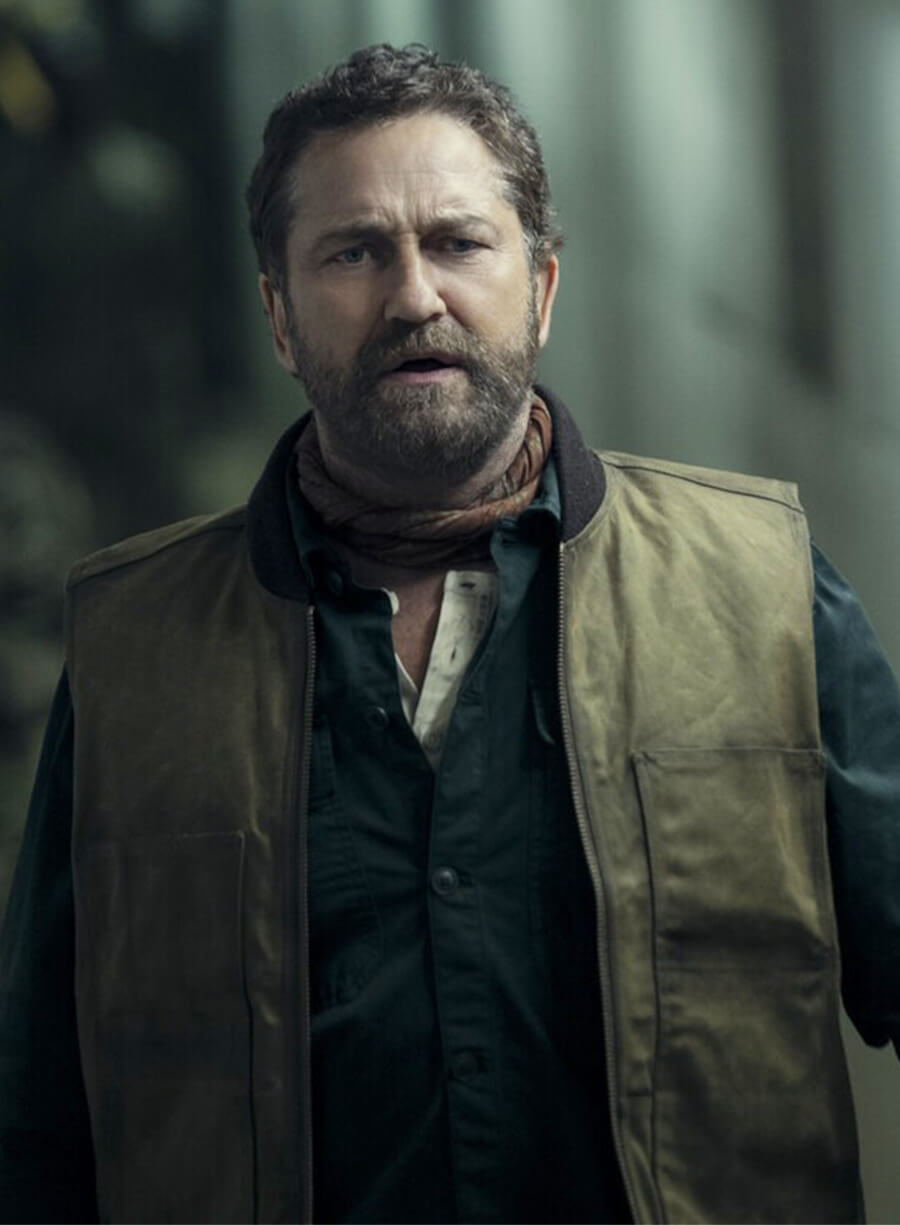 Gerard Butler Greenland 2 Migration John Garrity Vest