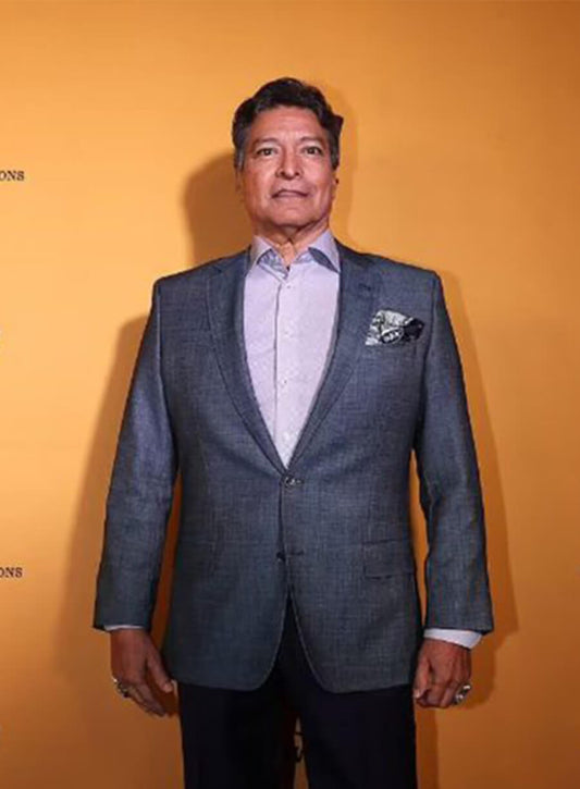 Gil Birmingham Yellowstone Thomas Rainwater Grey Blazer