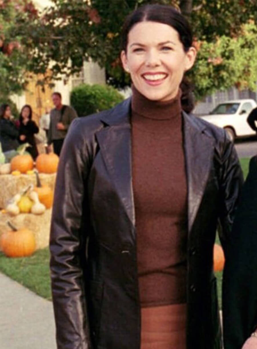 Gilmore Girls Lorelai Gilmore Leather Blazer