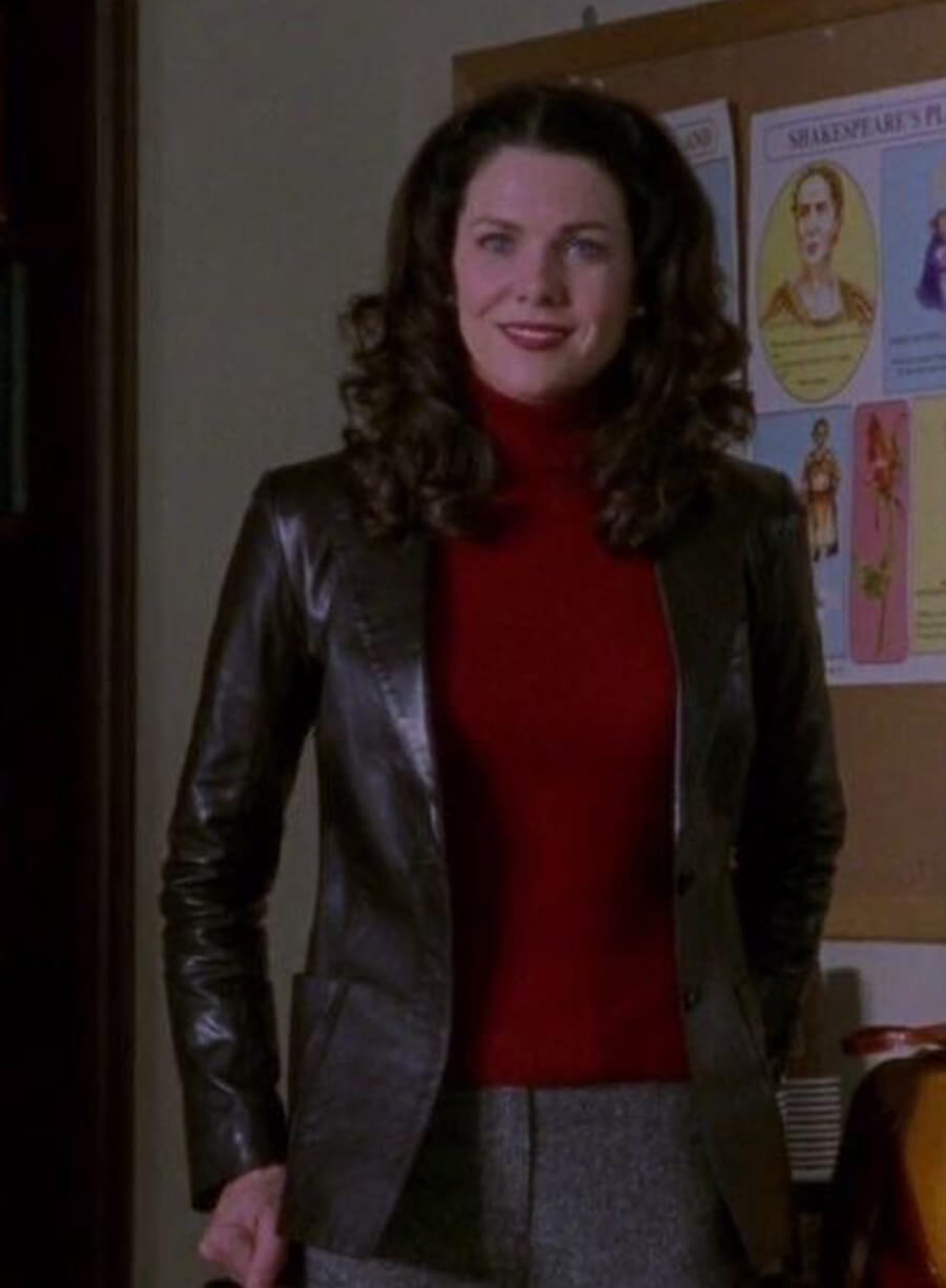 Gilmore Girls Lorelai Gilmore Leather Blazer