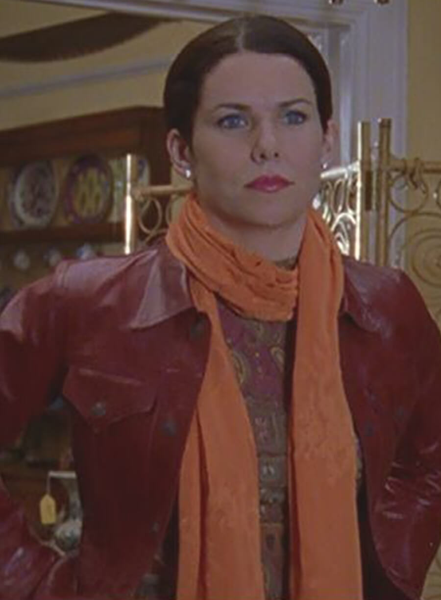 Lauren Graham Gilmore Girls Lorelai Gilmore Leather Jacket