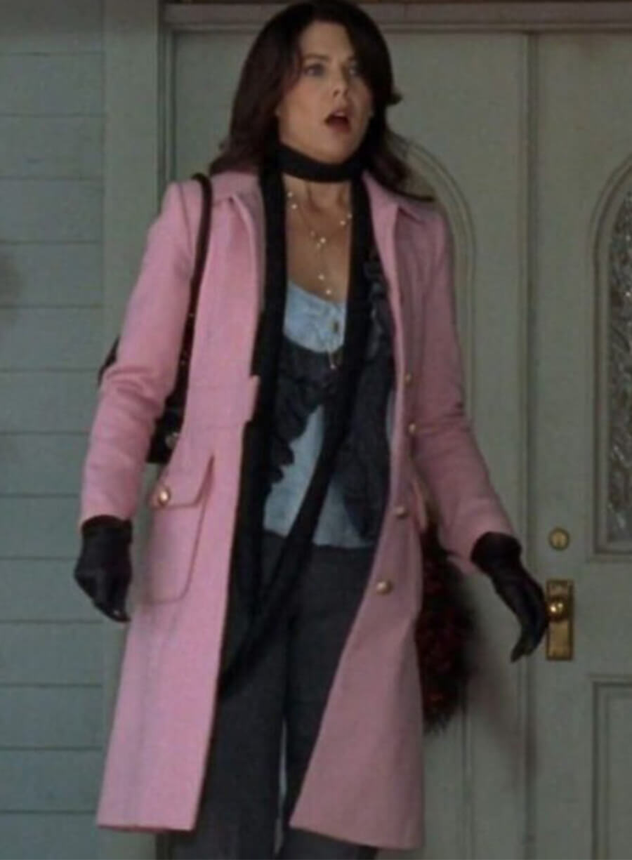 Gilmore Girls Lorelai Gilmore Wool Pink Coat