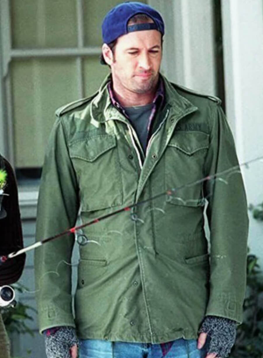 Gilmore Girls Luke Danes Green US Military Jacket