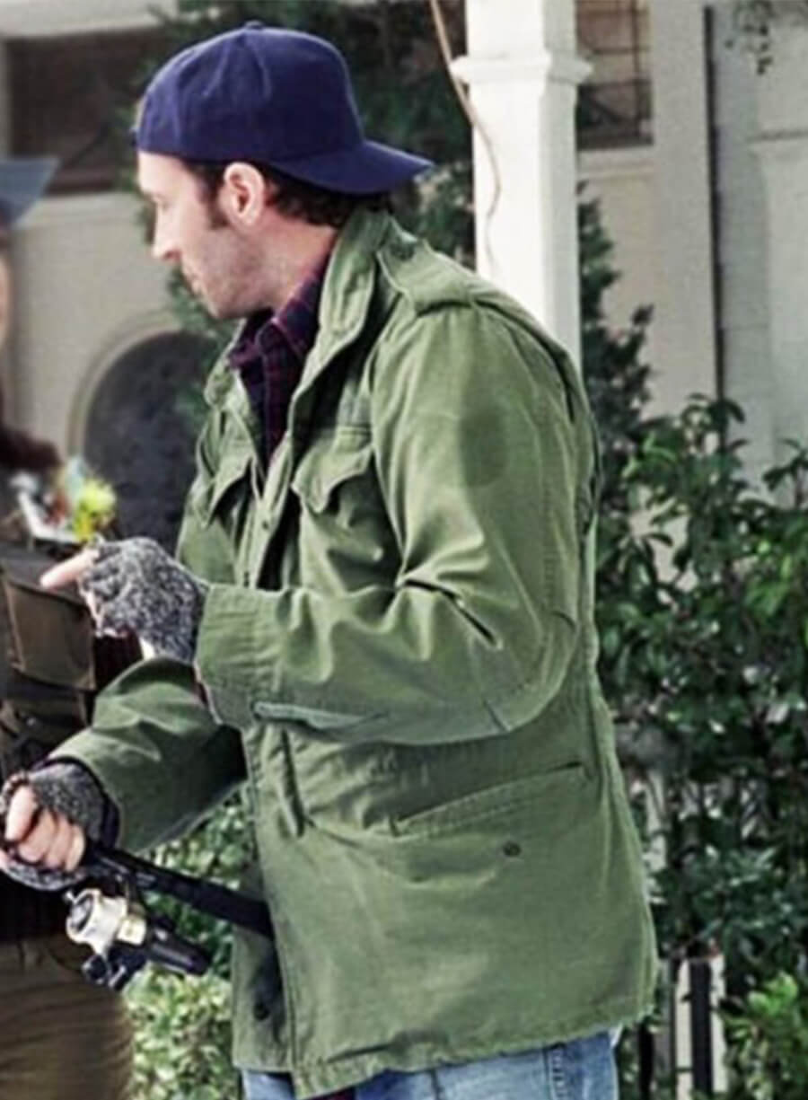 Gilmore Girls Luke Danes Green US Military Jacket