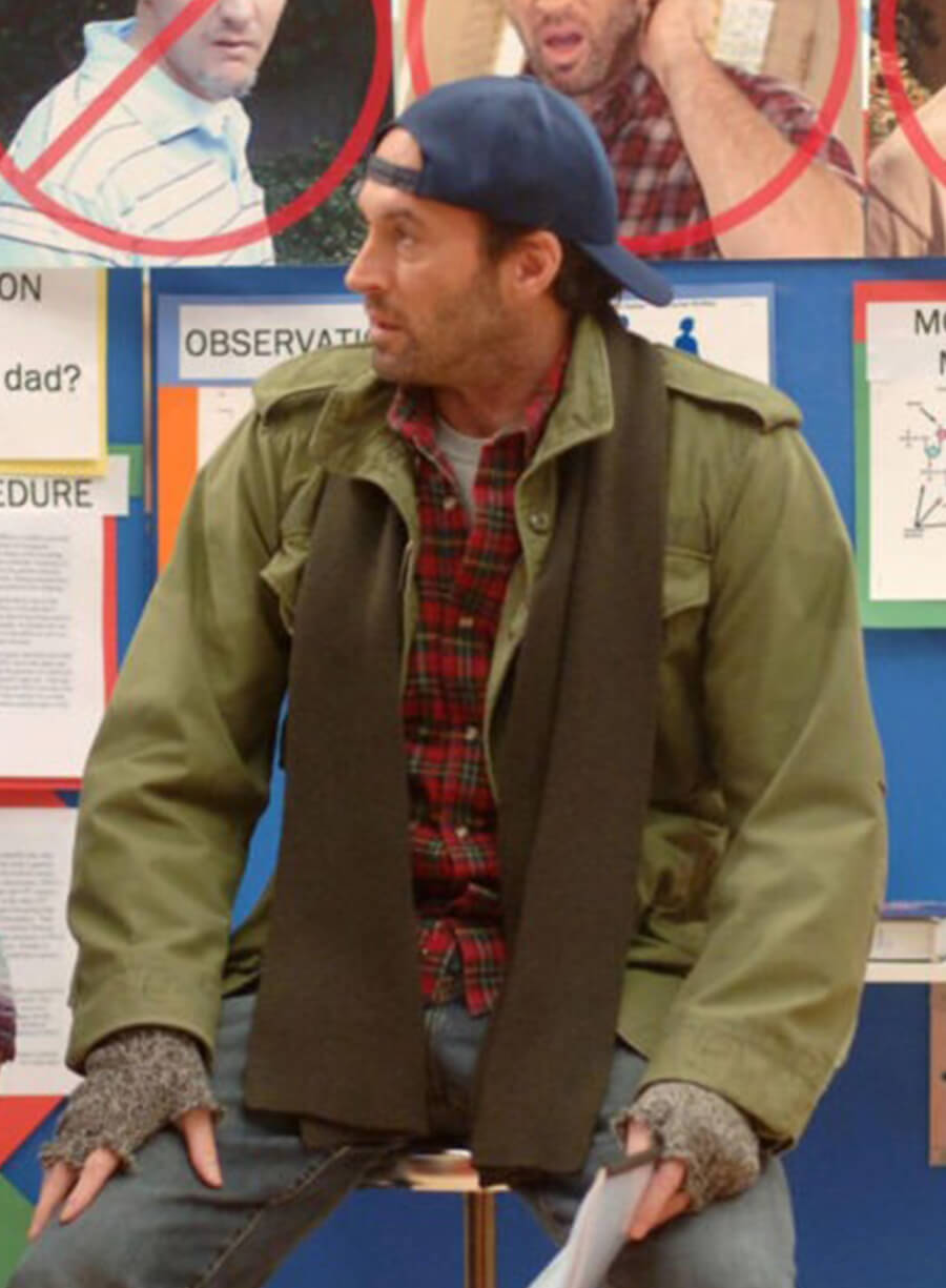 Gilmore Girls Luke Danes Green US Military Jacket