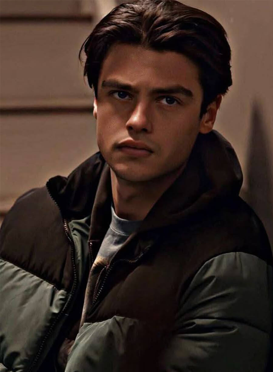 Ginny & Georgia Felix Mallard Marcus Green & Black Puffer Jacket