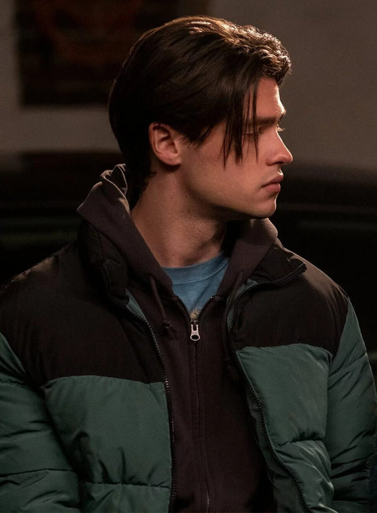 Ginny & Georgia Felix Mallard Marcus Green & Black Puffer Jacket
