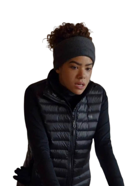 Ginny & Georgia S02 Antonia Gentry Ginny Miller Black Puffer Vest