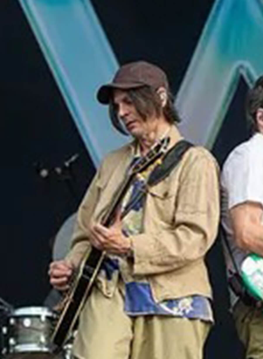 Glastonbury 2025 Beck Hansen Beige Jacket