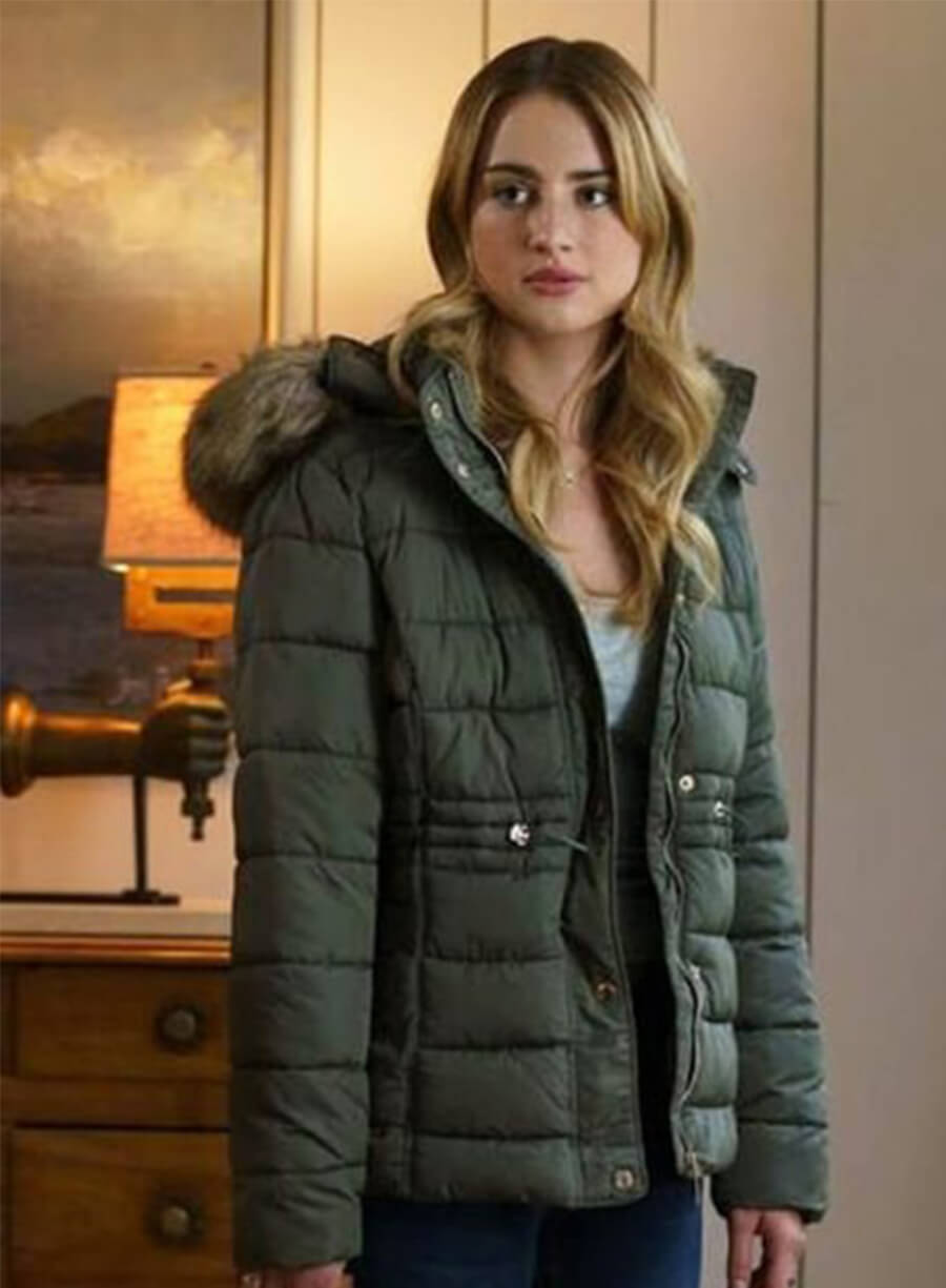 Grace Van Tell Me Lies Lucy Albright Parka Jacket