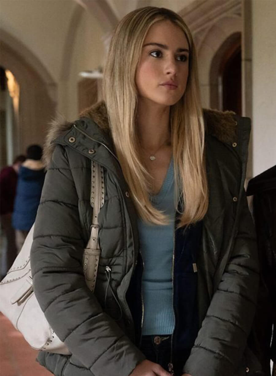 Grace Van Tell Me Lies Lucy Albright Parka Jacket