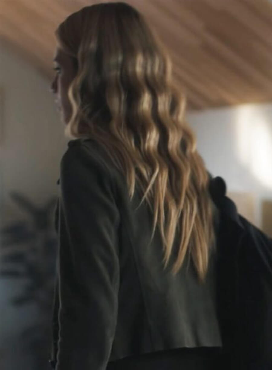 Grace Van Tell Me Lies S02 Lucy Grey Suede Jacket