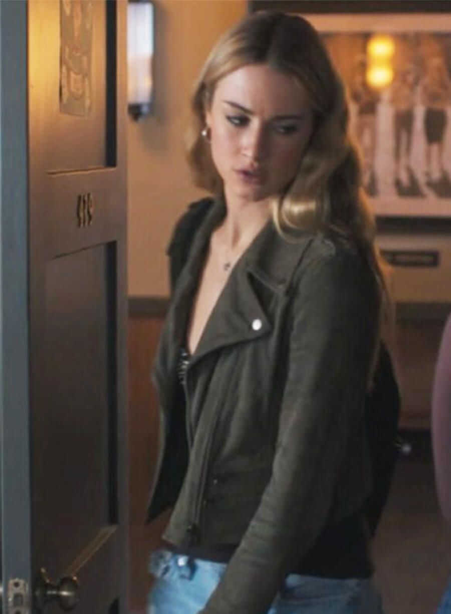 Grace Van Tell Me Lies S02 Lucy Grey Suede Jacket